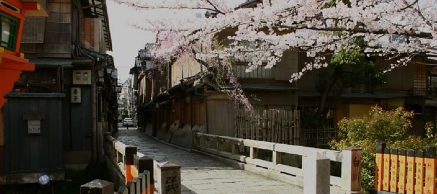 京都の祇園白川エリア