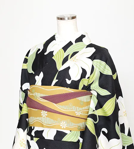 京都観光用着物レンタル専門店京あるきのハイグレード着物プランのお着物一例
