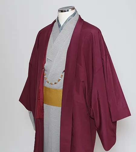 京都観光用着物レンタル専門店京あるきのメンズ着物プランのお着物一例