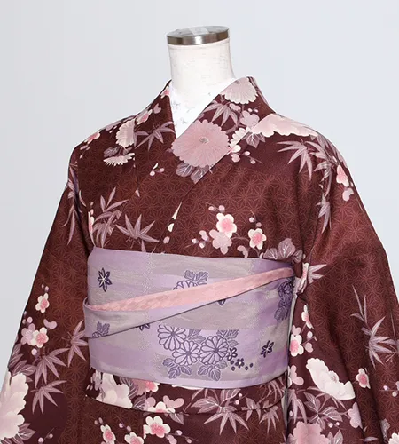 京都観光用着物レンタル専門店京あるきのハイグレード着物プランのお着物一例