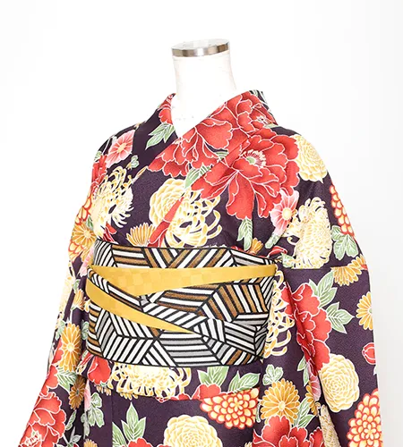 京都観光用着物レンタル専門店京あるきのハイグレード着物プランのお着物一例