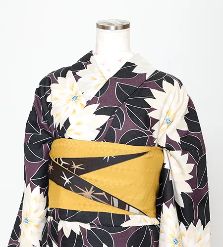 京都観光用着物レンタル専門店京あるきのハイグレード着物プランのお着物一例