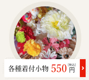 各種着付小物550円(税込)
