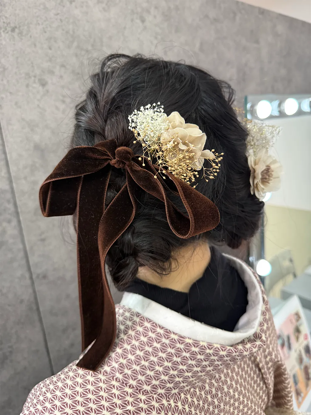 京都観光用着物レンタル専門店「京あるき」の着物コーディネート