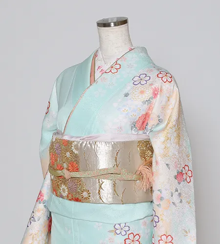京都観光用着物レンタル専門店京あるきの訪問着プランのお着物一例