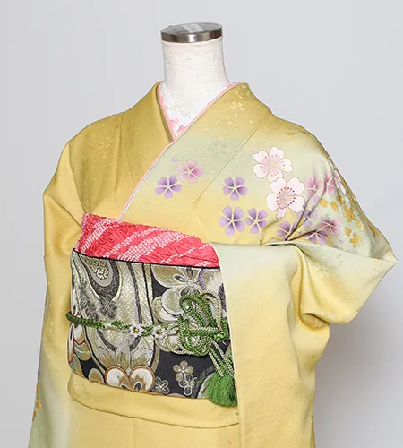 京都観光用着物レンタル専門店京あるきの高級振袖プランのお着物一例
